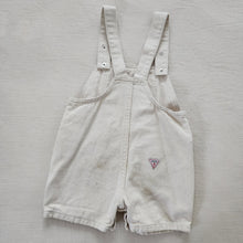 Load image into Gallery viewer, Vintage Guess Cream Shortalls 18 month-2t
