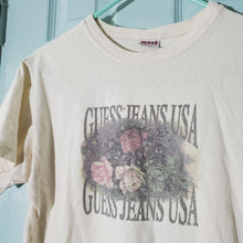 Load image into Gallery viewer, Vintage Floral Guess Tee small/medium
