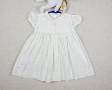Load image into Gallery viewer, Vintage White Crosses Dress 3t
